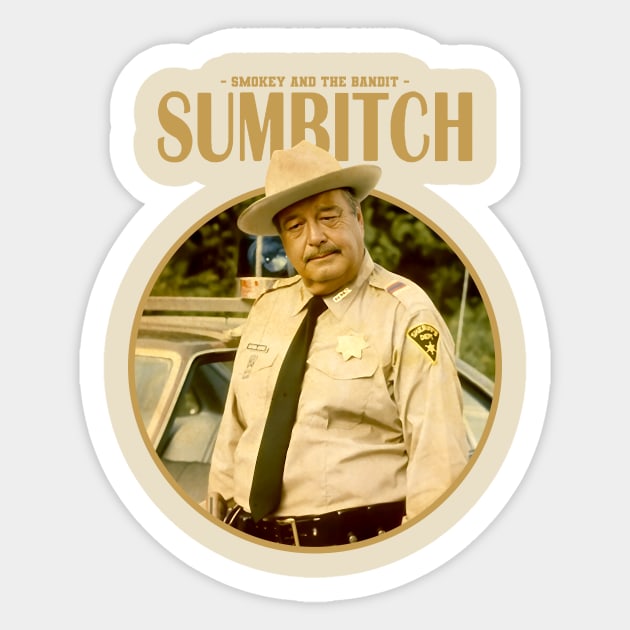 SUMBITCH POLICE Sticker by SUMBITCH.STORE